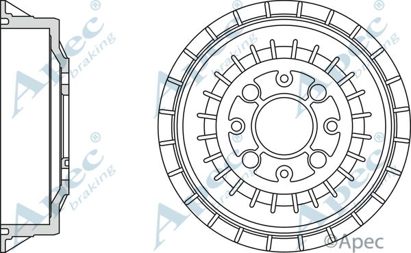 APEC BRAKING Jarrurumpu DRM9518